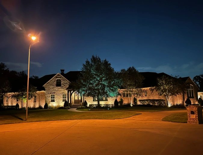 Integrating Security & Landscape Lighting