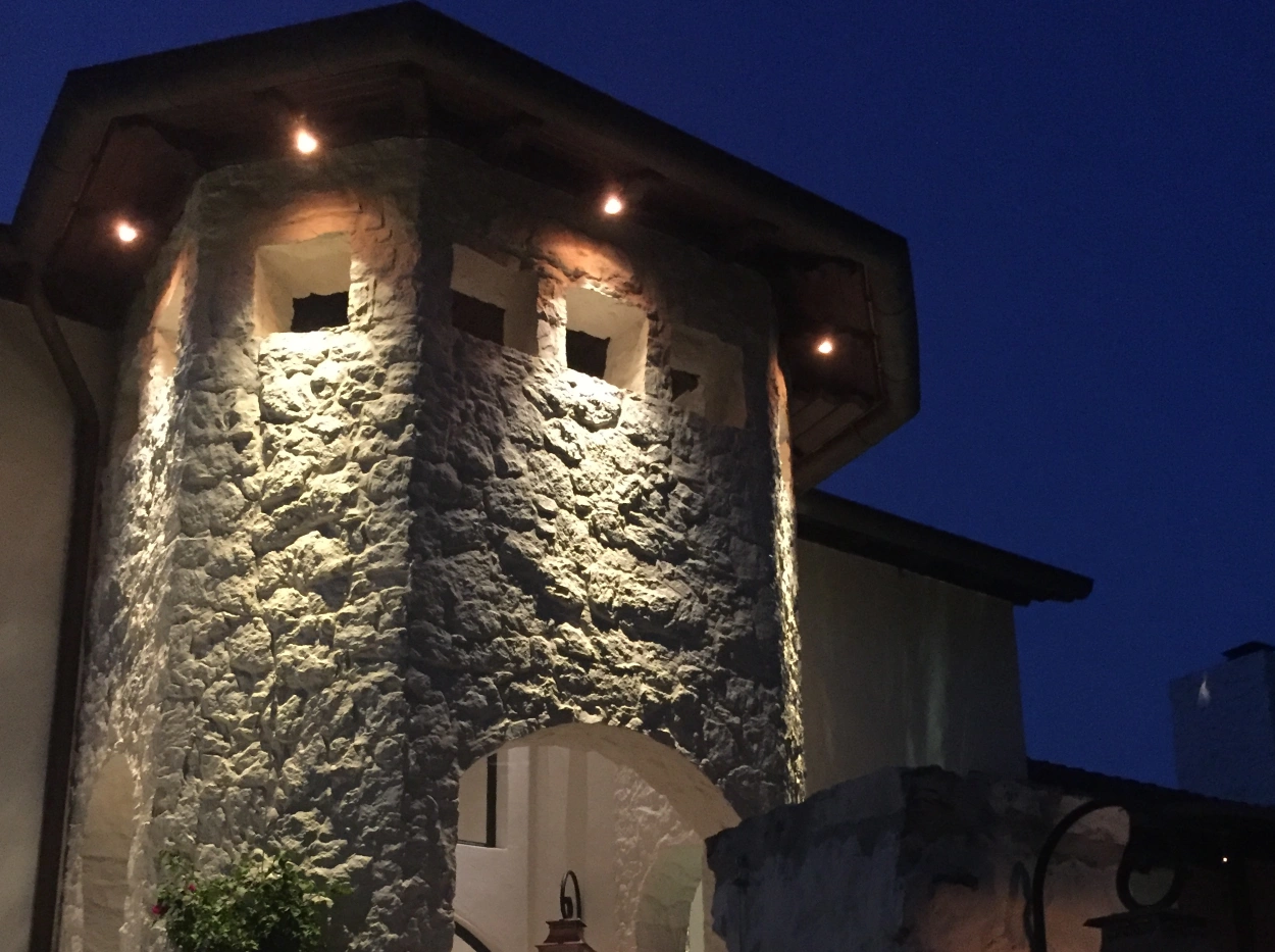 Landscape Spot Lighting Installation