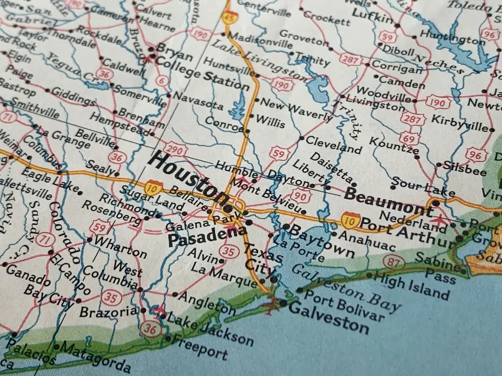 Houston and Surrounding